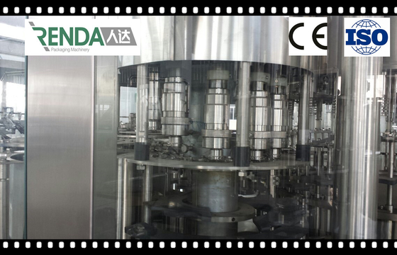 Washing Filling Capping Small Scale Beverage Water Bottle Filling Machine 2000BPH 8.5KW