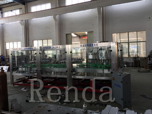 Customized Beer Bottle Filling Machine Beer Bottle Capper Equipment With High Speed
